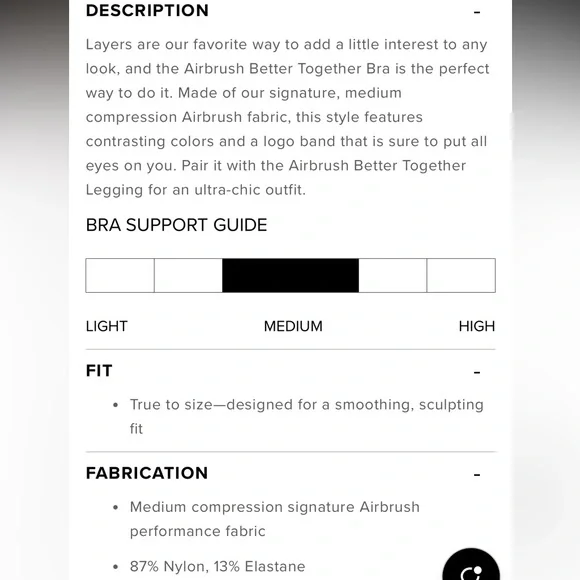 Alo Airbrush Better Together Bra - Picture 6 of 6